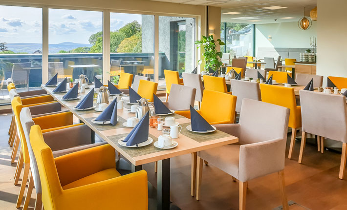 Hotel Beckmann Göttingen: Feiern im Weitblick