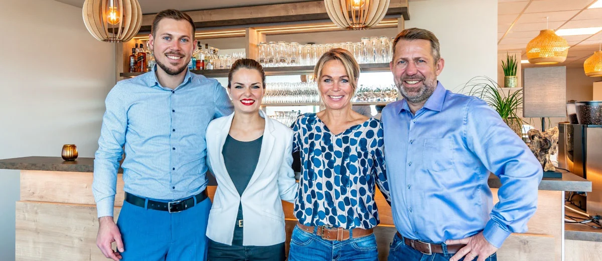 Familie Beckmann im Hotel Beckmann in Göttingen-Nikolausberg.